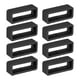thumbnail image 1 of Soporte para Banda de Reloj Uxcell, Reemplazo Universal de Banda de Silicona para Reloj, Partes de Sujeción de Correa para Reloj Deportivo Negro de 22 mm, 1 of 7