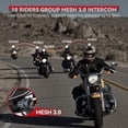 thumbnail image 2 of Intercomunicador para motocicletas XGP X10 10 Riders Group Mesh 3000 m, 2 of 9