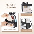 thumbnail image 3 of Mochila Missnine Clear Mini Stadium Aprobada Negra, 3 of 7