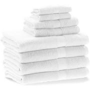 Mainstays Ms Affordable 8 Pc Towel Set Arctic Whit