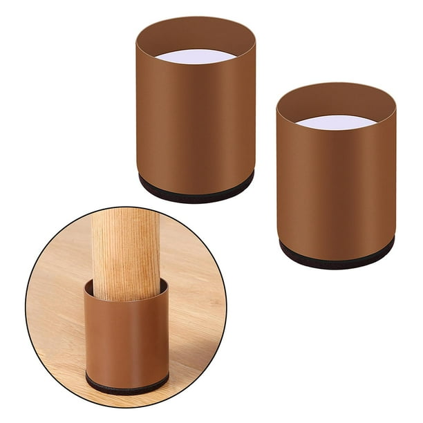 es de de piernas de silla es de sofá Se la la adaptaciónción a silla Escritorio Sofá Pies Redonda 6x10cm Marrón Macarena Elevadores de sofá
