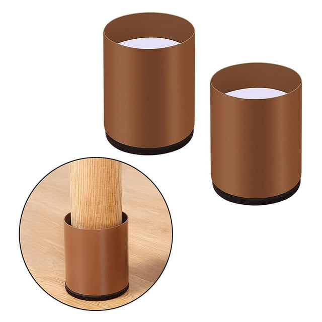 es de de piernas de silla es de sofá Se la la adaptaciónción a silla Escritorio Sofá Pies Redonda 6x10cm Marrón Macarena Elevadores de sofá