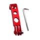 thumbnail image 1 of Soporte para linterna de bicicleta con montaje en horquilla para bicicleta de carretera rojo, 1 of 9
