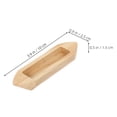 thumbnail image 6 of SEWCHICS 4pcs Wood Boat Model Table Decoration For Nautical Theme Living Room Ornament, 6 of 8