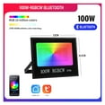 thumbnail image 2 of RGBCW LED Smart Flood Light TUYA APP Voice Control IP66 Outdoor Flood Light Landscape Courtyard Building Exterior Wall ,Wide Application, 2 of 7