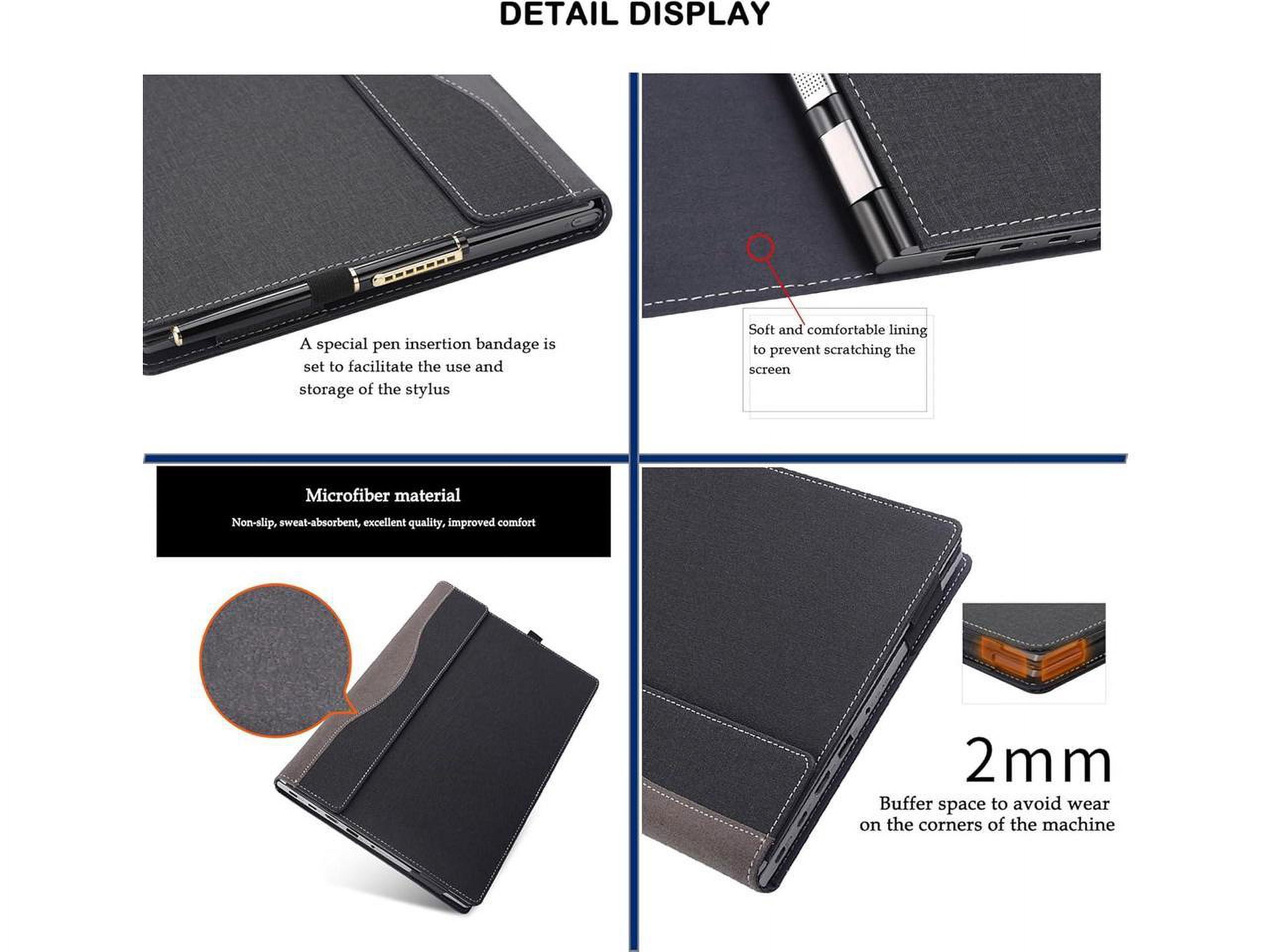 Laptop Case Cover for 16 inch Lenovo IdeaPad 5 2-in-1 16AHP9 16IRU9 & ThinkPad L16 Gen1 &ThinkPad X1 Extreme Gen5 Gen4,Detachable Notebook PC Sleeve Protective Bag with Pen Holder