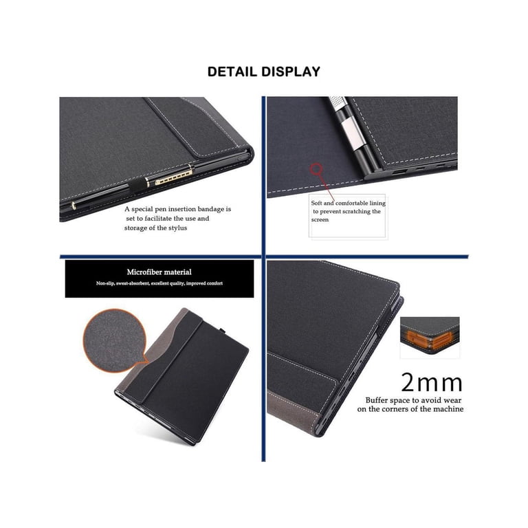leather laptop cover protective case for hp spectre x360
