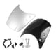 thumbnail image 5 of Universal motocicleta parabrisas viento Deflector protección ajustable parabrisas reemplazo para, 5 of 7