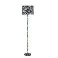 thumbnail image 5 of 59 In. Faux Suede Zebra Print Floor Lamp, 5 of 5