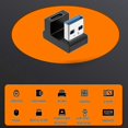 thumbnail image 5 of Convertidor USB tipo C hembra a USB 3.0 macho 10 Gbpspe C a USB 3.0 90 grados Db, 5 of 5
