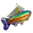 thumbnail image 2 of 2.00In Finny N Rainbow, Glass, Ornament Fish 1010314, 2 of 2