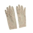 thumbnail image 4 of Guantes de patinaje sobre hielo, guantes de entrenamiento, con diamantes de imitación, elásticos, patinaje artístico XS, 4 of 8