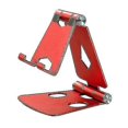thumbnail image 1 of Z16 Aleación de aluminio Doble soporte de Ph plegable (rojo), 1 of 4