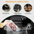 thumbnail image 4 of Sous Vide Machine 1600W 70l, IPX7 Waterproof Commercial Cooker, Fast Heating Immersion Circulator With Timer, Accurate Temp Control, Low-Temp Cooking, Stainless Steel, Quiet, Easy Storage, 4 of 8