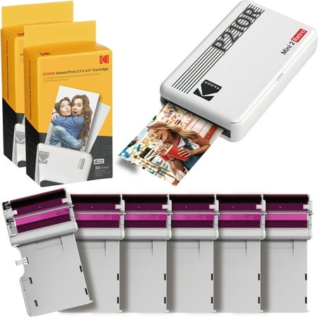 Kodak Mini 2 Retro Portable Instant Photo Printer + 68 sheets