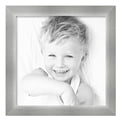 thumbnail image 2 of ArtToFrames 18" x 18" Silver Picture Frame, 18x18 inch Silver MDF Poster Frame (WOM-5291),  Pack, 2 of 7