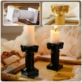 thumbnail image 3 of 3 Pcs Porte-Bougies Colonne Romaine Statues Pilier Romain Décorations Micro-Paysage, 3 of 5