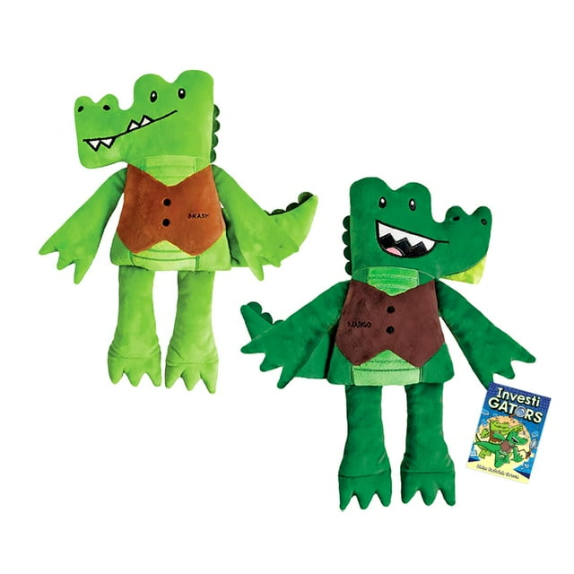 Muñeca plegable de peluche MerryMakers Investigators de 14 pulgadas