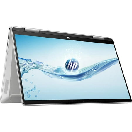HP Pavilion X360 2-in-1 Laptop, 14" FHD IPS Touch Screen, 12th Gen Intel Core i5-1235U, 8GB DDR4 RAM, 1TB SSD, Intel Iris Xe Graphics, Backlit Keyboard, Fingerprint Reader, Windows 11 Home, Cefesfy