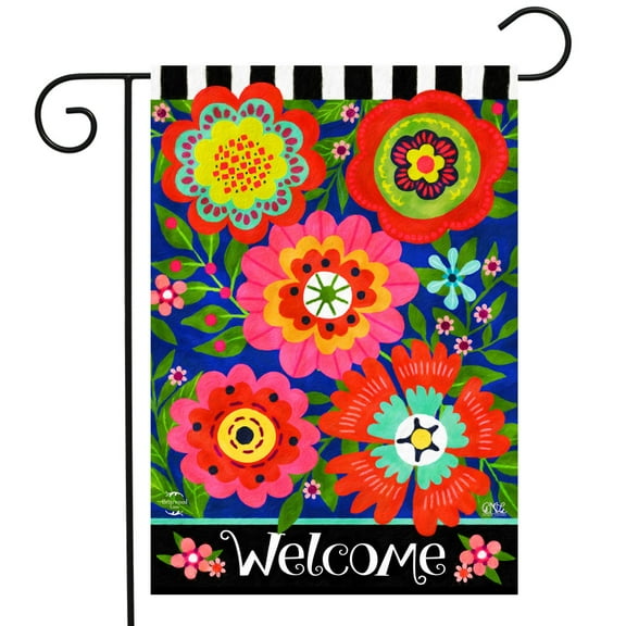Briarwood Lane Bright Blooms Spring Garden Flag