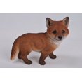 thumbnail image 2 of Garden Decor Animal Statue Fox Pup Standing, 2 of 4