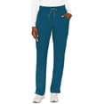 thumbnail image 2 of Med Couture Insight Women's Zipper Pant Scrub Bottoms, 2 of 11