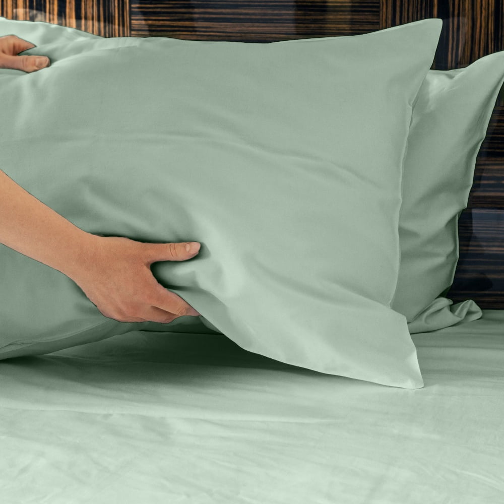Yougu 4-Piece Sheet Set Oeko-TEX Certified,Viscose Derived from Bamboo,King sise,Light Green