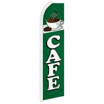 Cafe (Green) Super Flag