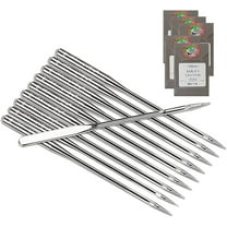 Teamwork 50 Pcs Embroidery Sewing Needles for Brother Machine Needles Size 90/14 130/705H HAx1 Sewing Needles for Brother Sewing Machine (5 Pack of 10 Needles)