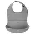 thumbnail image 6 of OXO Tot Roll-Up Bib - 2 Pack - Sage And Gray, 6 of 7
