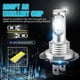 thumbnail image 3 of 2x H7 Led Headlight 6000k Super White 110w 8000lm Headlight Kit, 3 of 5