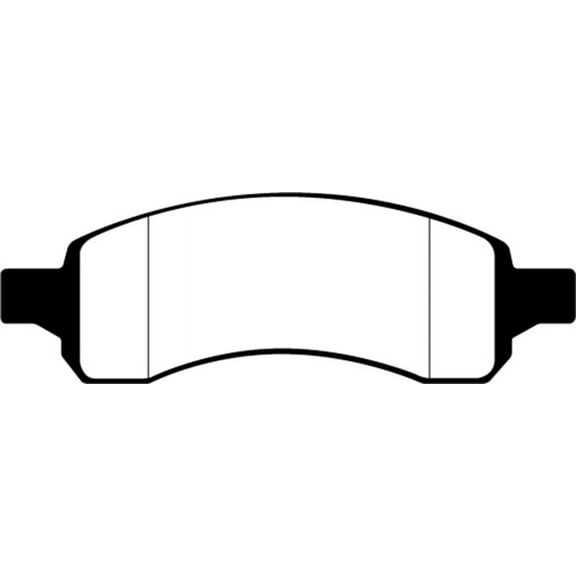 EBC 07  Buick Enclave 3.6 Greenstuff Front Brake Pads Fits select: 2006-2009 CHEVROLET TRAILBLAZER, 2009-2012 CHEVROLET COLORADO