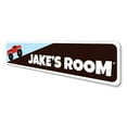 thumbnail image 4 of Monster Truck Sign, Kid's Room Sign, Truck Sign, Truck Lover Sign, Custom Kid Bedroom Aluminum Decor - 4x18 inches, 4 of 4