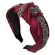 thumbnail image 1 of Diadema HUOGUO Fashion Low Knot para mujeres y niñas, 1 of 3