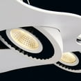 thumbnail image 3 of 29482-016 Eurofase Lighting Vision - 19.5 Inch 24W 4 Led Flush Mount, 3 of 10