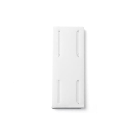 Tibvox Self-Adhesive Power Strip Holder Fixator Wall Mount Plug-In Socket Fixer Bracket