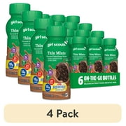 (4 pack) Carnation Breakfast Essentials® Girl Scouts Thin Mints® Flavored Nutritional Drink, 6 - 8 fl oz Bottles