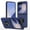 Blue, variant on AIOVETEAB for Samsung Galaxy Z Flip 6 Case,Silky Soft Touch Heavy Duty Protective Cover with Ring Holder Kickstand Magnetic Phone Case for Samsung Galaxy Z Flip 6 (Blue)