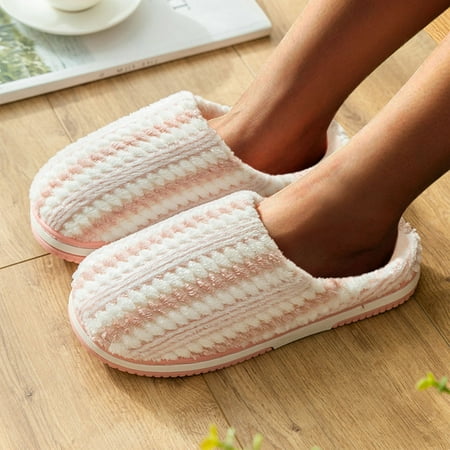 

Mishuowoti slipper for women 2023 Warm Furry Slippers Women Slippers Shoes Keep Shoes Flat Home Couples SlipOn Women s Slipper
