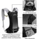 thumbnail image 3 of Hydration backpack, equipped with 2L water bag, helmet bag, backpack, can hold water, suitable for cycling, running, jogging, 3 of 5
