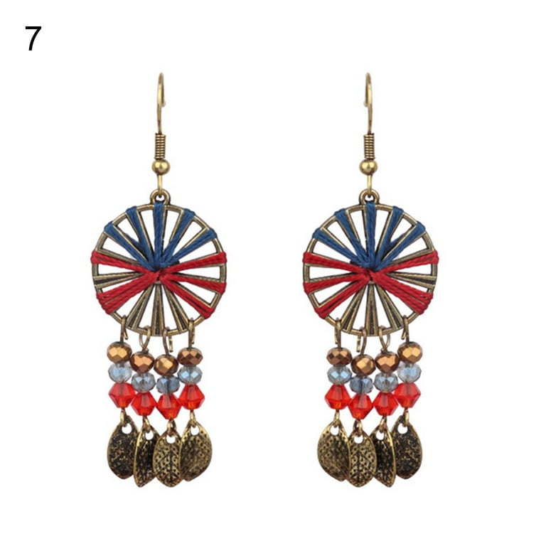 Bohemian drop deals earrings