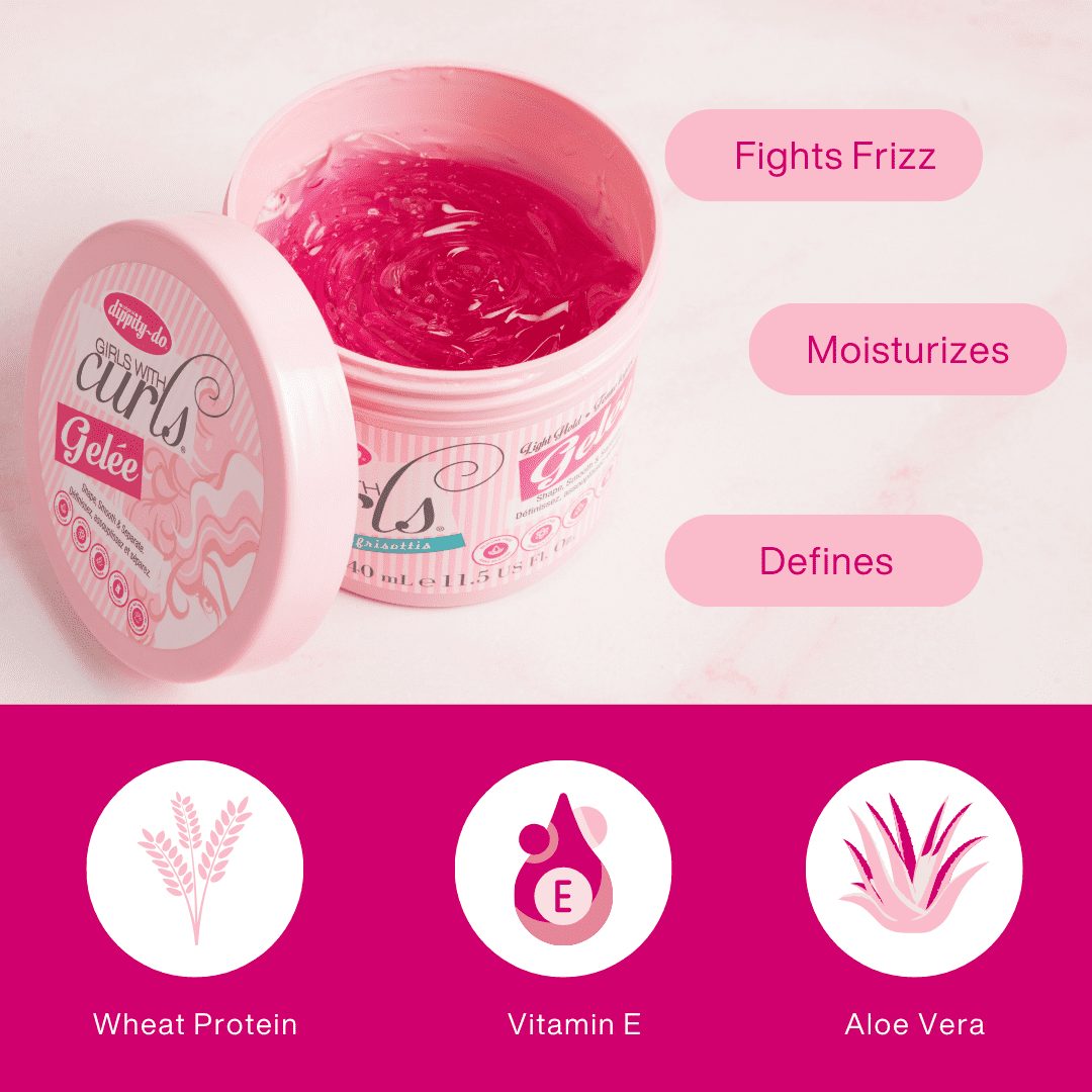 Dippity-do, Girls With Curls, Gele, 11.5 fl.oz