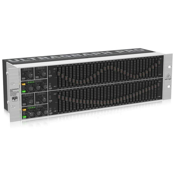 Ecualizador gráfico Behringer FBQ6200HD estéreo de 31 bandas