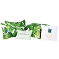 thumbnail image 3 of EnvioHome Queen Size 5 Piece Microfiber Comforter Set for All-Season Comfort | Down Alternative Hotel Bedding Sets, Ultra-Soft Queen Comforter Set with Matching Pillow Shams & Cushion - Rainforest, 3 of 7