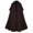Brown, variant on Hvyesh Medieval Renaissance Knight Cape Cloak for Men Steampunk Costume Halloween Cosplay Gothic Party Cape
