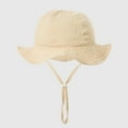 thumbnail image 4 of Fengyings Baby Sun Hat Toddler Protective Bucket hat Nice Beach hat for Baby Girl boy Adjustable Cap, 4 of 4