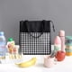thumbnail image 5 of Bolsa de almuerzo de gran capacidad con aislamiento bolsa de almuerzo bolsa térmica para comida de bebé trabajo Picnic playa, 5 of 8
