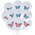 thumbnail image 2 of CIMAXIC Party 1 Set 20pcs Colorful Swallowtail Patterned Balloon Party Decoration Random Color,4.72"X2.36"X0.04", 2 of 4