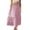 Hot Pink, variant on Tumotour Skirts for Women Solid Color Elastic High Waist Ruffle Boho Skirt with Pockets Summer Tiered Trendy Ankle-Length A-Line Skirt Fashion Swing Flowy Long Skirt for Beach Casual Outwear Vacation