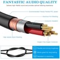 thumbnail image 4 of Cable Mini XLR Macho A XLR Hembra Jolgoo 2m BMPCC 4K, 4 of 5
